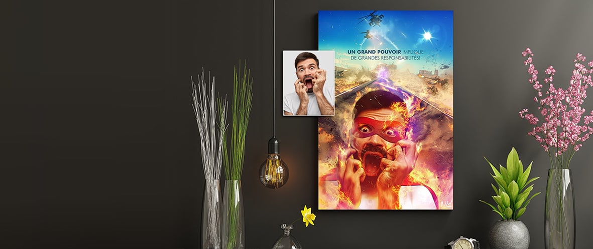 Œuvres personnalisées avec Nikel illustration